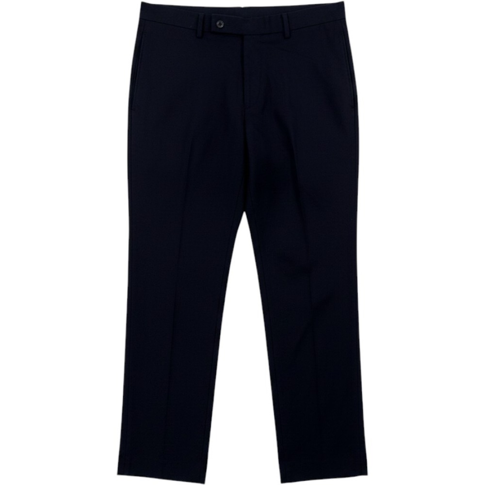 Lauren Ralph Lauren Dress Pants Mens 34x30 Navy Blue Flat Front Stretch Trousers